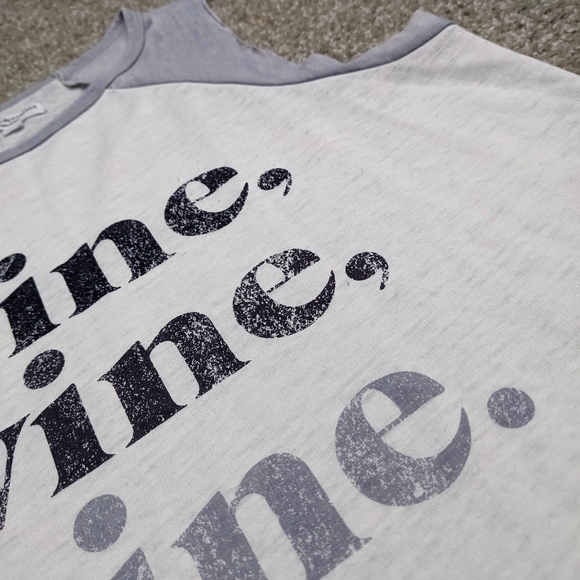 (2/$25) Grayson Threads lightweight cotton blend crewneck humour tank - Picture 8 of 11